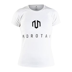 MOROTAI Funkční tričko 'Premium Basic Brand'  černá / bílá