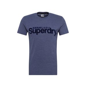 Superdry Tričko  tmavě modrá