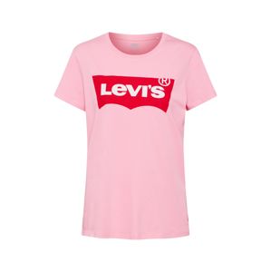LEVI'S Tričko 'The Perfect Tee Batwing'  pink / červená / bílá