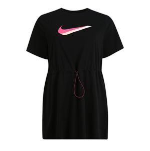 Nike Sportswear Šaty  bílá / černá / pink