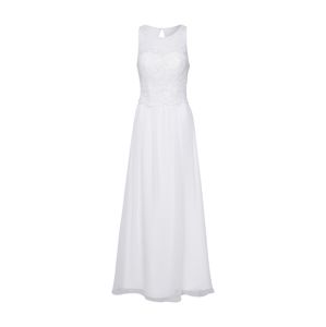 Unique Společenské šaty  bílá / krémová