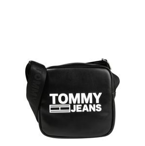 Tommy Jeans Taška přes rameno ' TEXTURE PU CROSSOVER'  černá