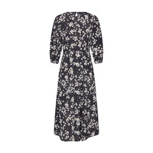 NEW LOOK Letní šaty 'MIA HALF SLEEVE SPLIT MIDI DRESS'  černá