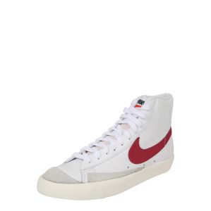 Nike Sportswear Kotníkové tenisky 'Blazer Mid '77 Vintage'  bílá / červená