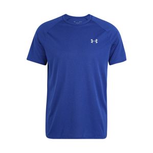 UNDER ARMOUR Funkční tričko 'UA Tech 2.0 Novelty'  černá / modrá