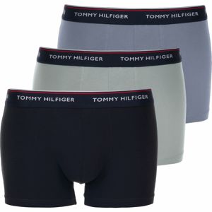 Tommy Hilfiger Underwear Boxerky  marine modrá / pastelově zelená / kouřově modrá