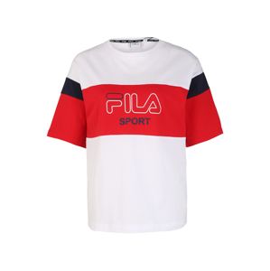 FILA Funkční tričko 'WMN LALETTE tee'  červená / bílá