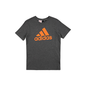 ADIDAS PERFORMANCE Funkční tričko  oranžová / tmavě šedá