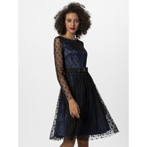 APART Společenské šaty  černá / noční modrá
