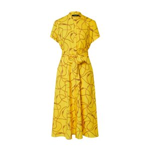 Lauren Ralph Lauren Letní šaty 'KURKO-SHORT SLEEVE-CASUAL DRESS'  žlutá