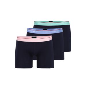 Tommy Hilfiger Underwear Boxerky  růžová / kouřově modrá / mátová / tmavě modrá
