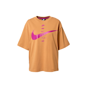 Nike Sportswear Tričko  pink / oranžová