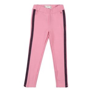 TOMMY HILFIGER Kalhoty  pink / noční modrá / bílá