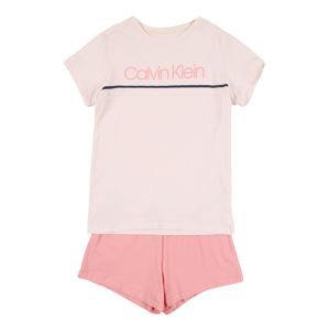 Calvin Klein Underwear Pyžamo  růžová / krémová