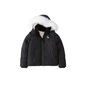 Abercrombie & Fitch Zimní bunda 'ESSENTIAL PUFFER'  černá
