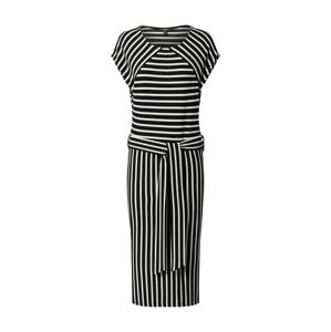 Esprit Collection Letní šaty  černá / bílá