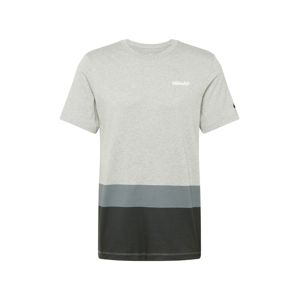 Nike Sportswear Tričko  černá / světle šedá / tmavě šedá