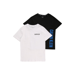 Calvin Klein Underwear Tričko  bílá / černá / nebeská modř