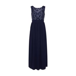 Mela London Společenské šaty 'SEQUIN DETAILED MAXI DRESS'  námořnická modř
