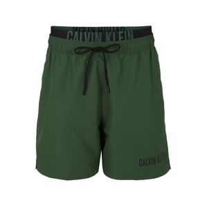 Calvin Klein Swimwear Plavecké šortky  zelená