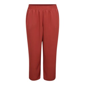 Vero Moda Curve Kalhoty 'VMLIA'  rezavě červená