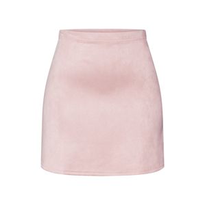 Boohoo Sukně 'Suedette Aline Mini Skirt'  růžová