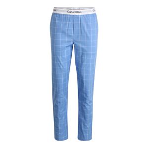 Calvin Klein Underwear Pyžamové kalhoty 'SLEEP PANT'  bílá / modrá