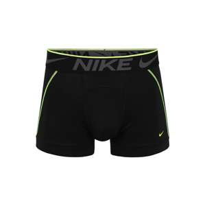 NIKE Sportovní spodní prádlo  černá / svítivě zelená