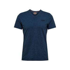 Petrol Industries Tričko 'T-Shirt SS V-Neck'  tmavě modrá