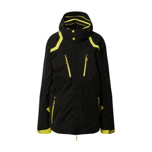 KILLTEC Sportovní bunda 'Savognin'  žlutá / černá