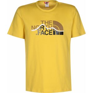 THE NORTH FACE Tričko 'Mountain Line'  žlutá