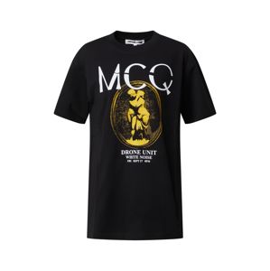 McQ Alexander McQueen Tričko 'BOYFRIEND T-SHIRT'  černá