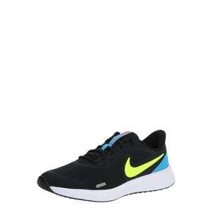 Nike Sportswear Tenisky 'Revolution 5'  modrá / svítivě žlutá / černá