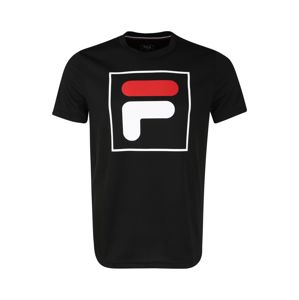 FILA Funkční tričko 'Bernie'  červená / černá / bílá