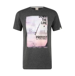 PROTEST Funkční tričko 'DENVER'  bílá / černá