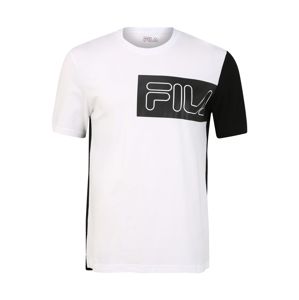 FILA Funkční tričko 'LAZAR'  černá / bílá