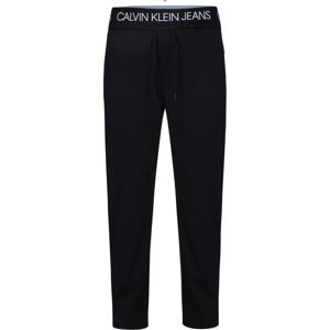 Calvin Klein Jeans Kalhoty 'MILANO'  bílá / černá