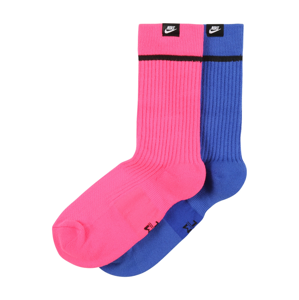 Nike Sportswear Ponožky  pink / indigo / černá