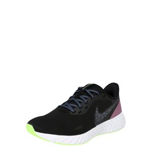 NIKE Sportovní boty 'Revolution 5'  černá / fialová