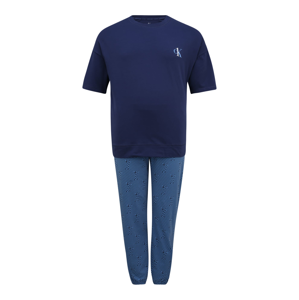 Calvin Klein Underwear Pyžamo dlouhé  kouřově modrá / námořnická modř