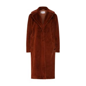 VILA Zimní kabát 'VIKODA'  hnědá / červená