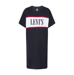 LEVI'S Šaty 'Logo W'  bílá / černá / červená