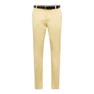 Review Chino kalhoty 'STR BELT'  žlutá