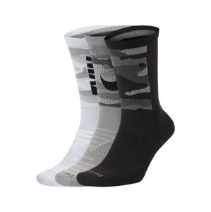 NIKE Sportovní ponožky 'Nike Everyday Max Cushioned'  mix barev / bílá / šedá / černá