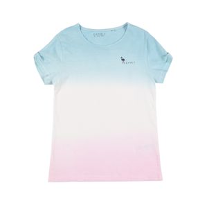 ESPRIT Tričko  růžová / tyrkysová / bílá