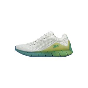 REEBOK Sportovní boty 'Zig Kinetica (REE)C'  bílá / zelená / žlutá