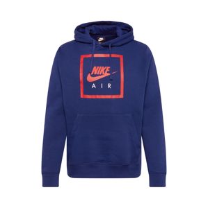 Nike Sportswear Mikina 'AIR 5'  tmavě modrá / červená