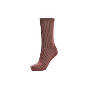 SELECTED FEMME Ponožky  tmavě fialová