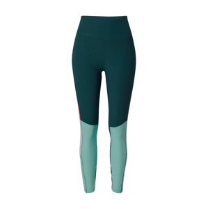 FILA Sportovní kalhoty  bílá / tmavě zelená / korálová