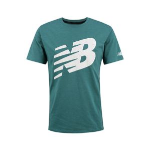 new balance Funkční tričko 'Heathertech'  zelená / bílá